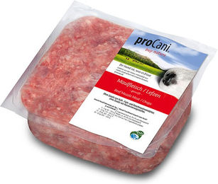 proCani Maulfleisch und Lefzen für Hunde aus Rind und Kalb 500g glutenfrei und ohne Zucker – Bild 1 von 2
