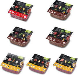 proCani Menü Paket 7 Geschmäcker Hund Glutenfrei Ohne Zucker 22 x 500 g - 22 x 500 g – Bild 1 von 3