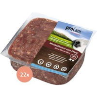 Produktbild von proCani Pferdemuskelfleisch Monoprotein Light für Pferde 22x500 g - 22 x 500 g
