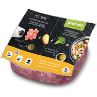 Produktbild von proCani Pute Menü Ergänzungsfuttermittel für Hunde Monoprotein glutenfrei ohne Zucker 500g
