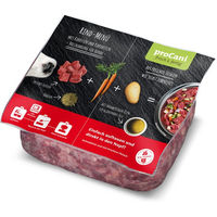 Produktbild von proCani Rind Kalb Menü Hund Ergänzungsfuttermittel mit hohem Fleischanteil glutenfrei 500g