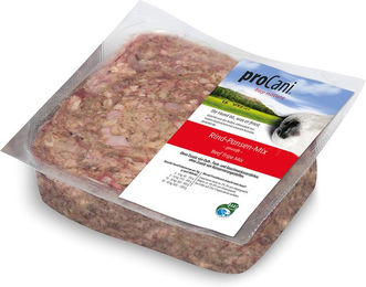 proCani Rind Pansen Mix Hund ohne Zusatzstoffe 22 x 500 g - 22 x 500 g – Bild 1 von 3