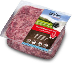 proCani Rindfleisch und Kalb Monoprotein 100% Muskelfleisch 500g – Bild 1 von 2