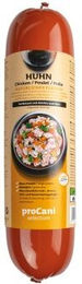 proCani selection Kochwurst Huhn Hund 800 g ohne Farb- und Aromastoffe sowie Konservierungsstoffe - 800 g – Bild 1 von 4