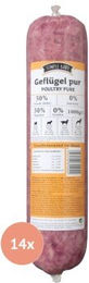 proCani Simple BARF Geflügel pur Hund 14 x 1 kg ohne Konservierungsstoffe und Zucker - 14 x 1 kg – Bild 1 von 4
