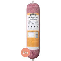 Produktbild von proCani Simple BARF Geflügel pur Hund 14 x 1 kg ohne Konservierungsstoffe und Zucker - 14 x 1 kg