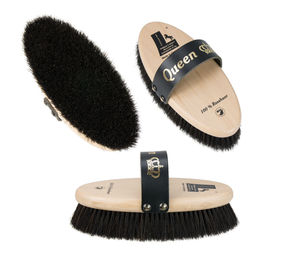 Produktbild von Procavallo Kardätsche Die Queen Bürste aus Naturmaterial in Schwarz