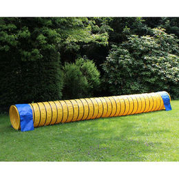 Procyon Agility-Tunnel für Hunde 5m x 60cm Gelb oder Bunt – Bild 1 von 1