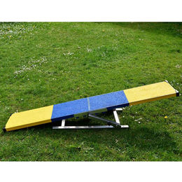 PROCYON Agility Wippe aus Aluminium für kleine Hunde und Welpen bunt – Bild 1 von 5