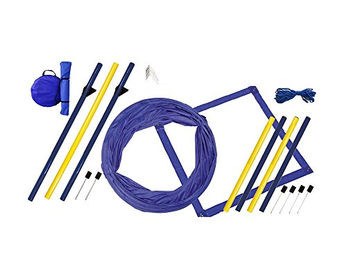 Procyon Dog Agility Starter-Set aus Metall für Hunde aller Größen und Altersstufen in Bunt – Bild 1 von 7