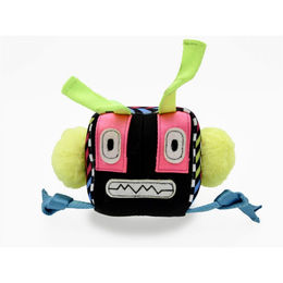 Produktbild von Procyon Electric Monster A Hundespielzeug aus Plüsch mit Quietschfunktion in Bunt