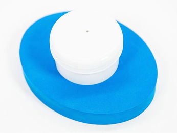 Procyon Fährtensuchgegenstand aus Kunststoff in Weiß und Blau – Bild 1 von 2