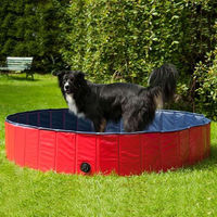 Produktbild von Procyon Hundepool Rot 80 cm