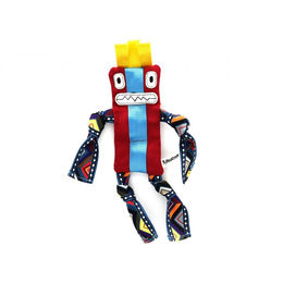 Produktbild von Procyon Hundespielzeug Dancing Monster S Quietschspielzeug aus Plüsch in Bunt