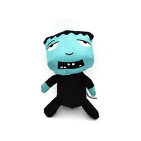 Produktbild von PROCYON Hundespielzeug Frankenstein Monster Quietschspielzeug aus Nylon in Türkis
