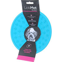 Produktbild von Procyon LickiMat Splash Schleckmatte aus Naturkautschuk für Hunde und Katzen in Türkis - 1 Stk.