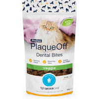 Produktbild von ProDen PlaqueOff Dental Bites Bio Zahnpflege Pellets für Katzen ohne tierisches Protein 60 g
