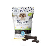 Produktbild von ProDen PlaqueOff Dental Care Bones Mini Zahnpflege-Snack für Hunde mit Gemüse 340 g getreidefrei und glutenfrei - 20 x 17 g