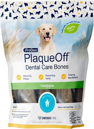 ProDen PlaqueOff Dental Care Bones Zahnpflege-Knochen Gemüse Vegan für mittelgroße und große Hunde 482 g - 482 g – Bild 1 von 4