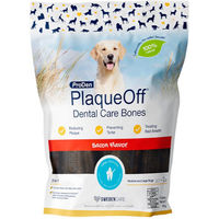 Produktbild von ProDen PlaqueOff Dental Care Bones Zahnpflege-Snack für Hunde mit Speck 482 g - 13 x 37,31 g