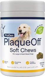 Produktbild von ProDen PlaqueOff Soft Chews Zahnpflege-Snack für Hunde Medium & Large Vegetarisch Ohne tierisches Protein 60 Stück