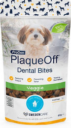 Produktbild von ProDen PlaqueOff Zahnpflege Snacks für kleine Hunde ohne Farb- und Aromastoffe sowie Konservierungsstoffe 60 g
