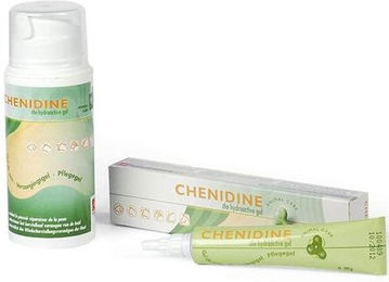 Produktbild von Prodivet Chenidine Gel für Hund, Pferd und Kaninchen zur Haut- und Fellpflege 20 g Tube