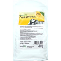 Produktbild von PRODOCA Calciumcitrat Veterinär Pulver für Gelenke und Knochen 1000 g