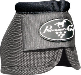 Produktbild von Professional Choice Duratex Hufglocken Ballistic Gamaschen für Pferde Größe M in Grau und Schwarz