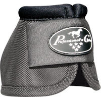 Produktbild von Professional Choice Duratex Hufglocken Ballistic Gamaschen für Pferde Größe M in Grau und Schwarz