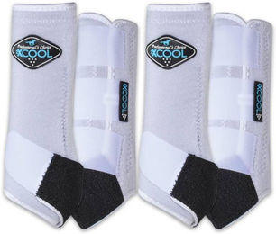 Produktbild von Professional Choice Gamaschen 2XCool 4er Pack Weiß Grau Größe M