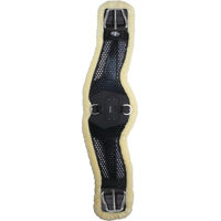 Produktbild von Professional Choice Sattelgurt Contoured Faux Shearling aus Neopren Schwarz