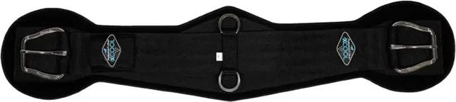 Professional's Choice 2Xcool Cinch Sattelgurt mit kühlenden Mineralien in Schwarz 28 Zoll – Bild 1 von 4