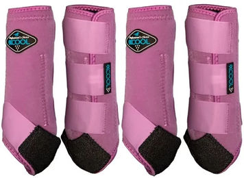 Professional's Choice 2xCool Vorderbeingamaschen für Pferde Mineral Lila Rosa – Bild 1 von 1