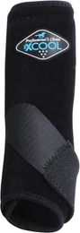Professional's Choice 2XCOOL Vorderbeingamaschen für Pferde Schwarz Größe L – Bild 1 von 4