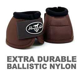 Professional's Choice Ballistic Overreach Bell Boots für Pferde aus Neopren Braun Größe S – Bild 1 von 5