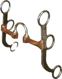 Professional's Choice Bob Avila Western Snaffle-Trense für Pferde aus Metall 12,5 cm – Bild 1 von 2