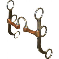 Produktbild von Professional's Choice Bob Avila Western Snaffle-Trense für Pferde aus Metall 12,5 cm