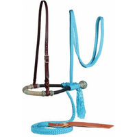 Produktbild von Professional's Choice Bosalset mit Zügeln aus Leder in Blau