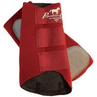 Produktbild von Professional's Choice Easy-Fit Gamaschen für Pferde aus Neopren in Lila-Rot Einheitsgröße
