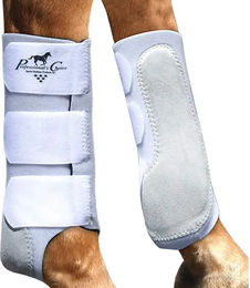 Professional's Choice Easy-Fit Gamaschen für Pferde aus Neopren in Weiß – Bild 1 von 2