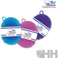Produktbild von Professional's Choice Jelly Scrubber Pferdestriegel aus Silikon 6er Pack bunt