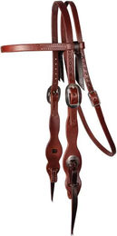Produktbild von Professional's Choice QC Tassle Brow Trense aus Leder in Braun