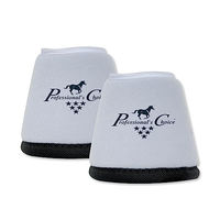 Produktbild von Professional's Choice Quick-wrap Bell Boots Gamaschen für Pferde aus Neopren Weiß Größe L - 1 Stk.