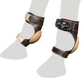 Professional's Choice Skid Boots Gamaschen aus Leder Braun Größe L – Bild 1 von 3