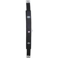 Produktbild von Professional's Choice SMX Englischer Sattelgurt für Pferde aus Neopren Schwarz 117 cm