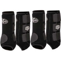 Produktbild von Professional's Choice Strike SMB V Gamaschen für Pferde aus Neopren Schwarz Größe M