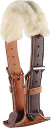 Produktbild von Professional's Choice The Dare Pferdehalsband aus Leder in Braun