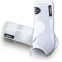 Produktbild von Professional's Choice Ventech Elite Sport Hintere Gamaschen für Pferde aus Neopren Weiß Größe S