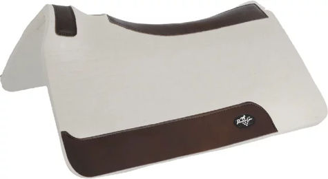 Professional's Choice Western-Schabracke aus Wollfilz Schokoladenbraun 78,7 x 81,3 x 2,5 cm – Bild 1 von 4